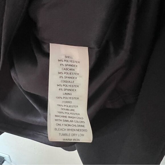 Vince Camuto Black Ruffle Tulip Sleeve Mini Shift Dress NEW Plus Size 20W - Picture 10 of 11